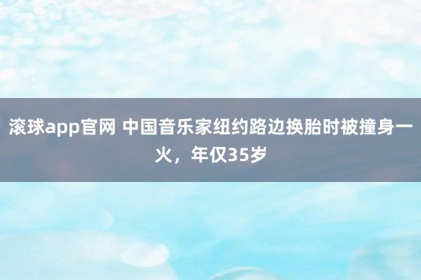 滚球app官网 中国音乐家纽约路边换胎时被撞身一火，年仅35岁